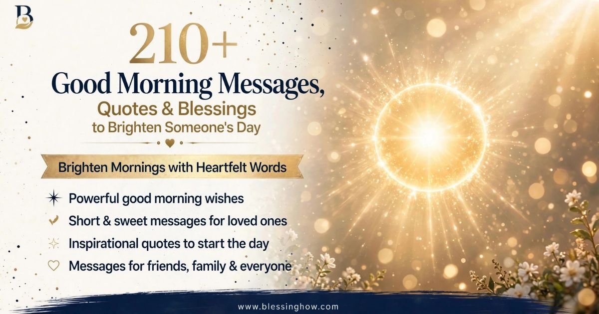 Good morning messages