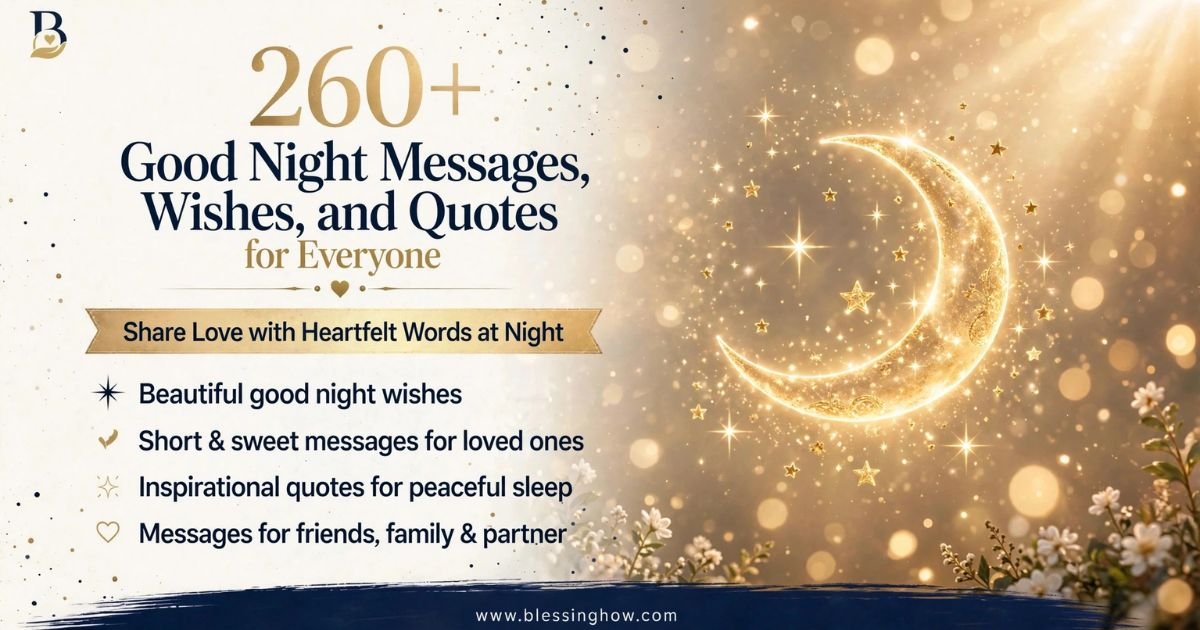 Good night messages