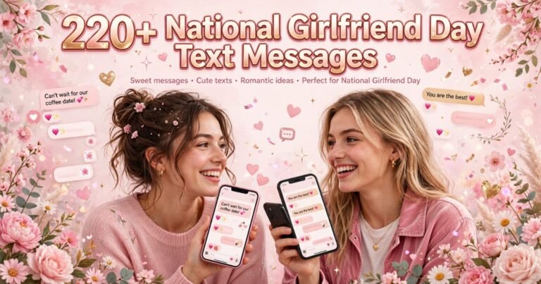 National Girlfriend Day Text Messages