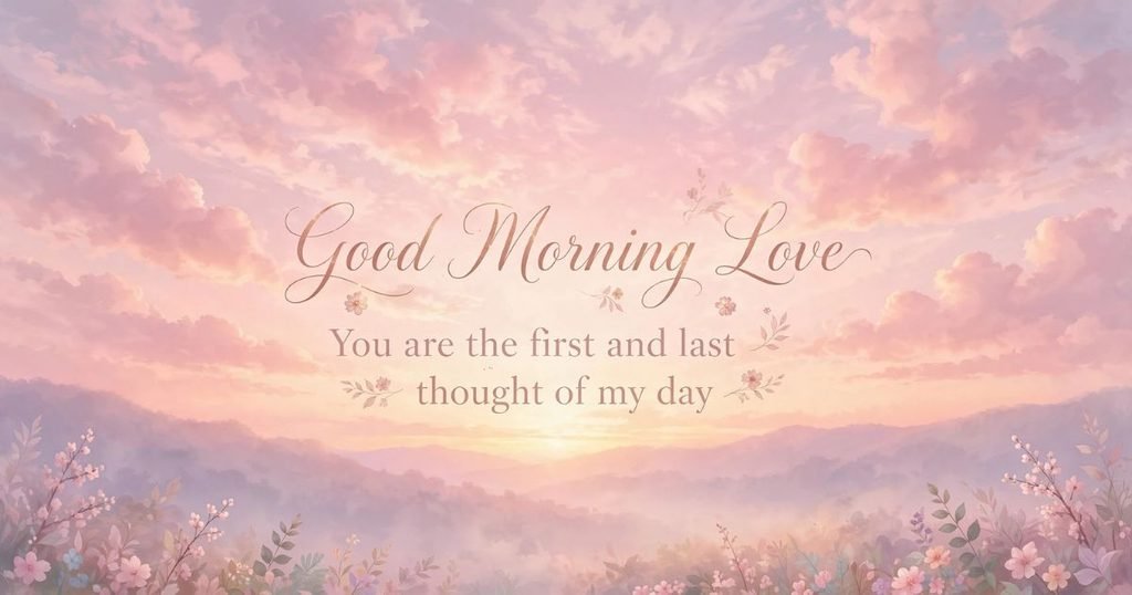 Romantic & Passionate Good Morning Messages