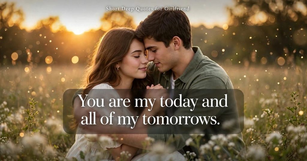 Short Deep Quotes for Girlfriend on Girlfriends Day