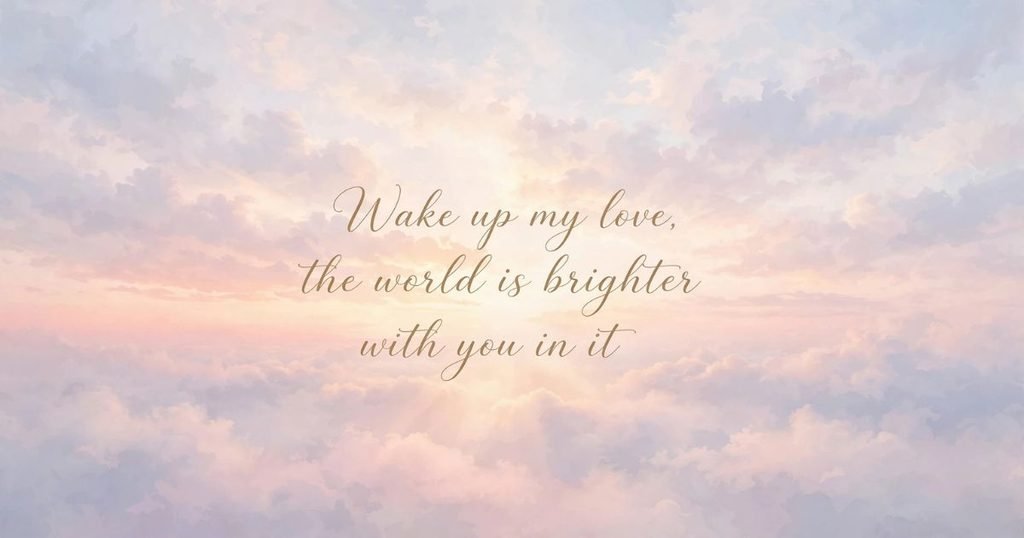 Short & Sweet Good Morning Messages for Her