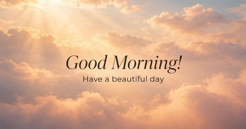 Short and Sweet Good Morning Wishes