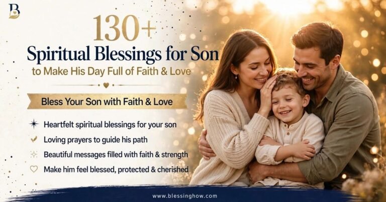 Spiritual Blessings for Son