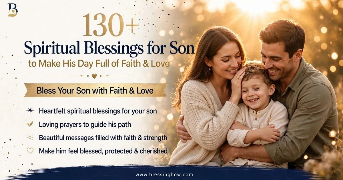 Spiritual Blessings for Son