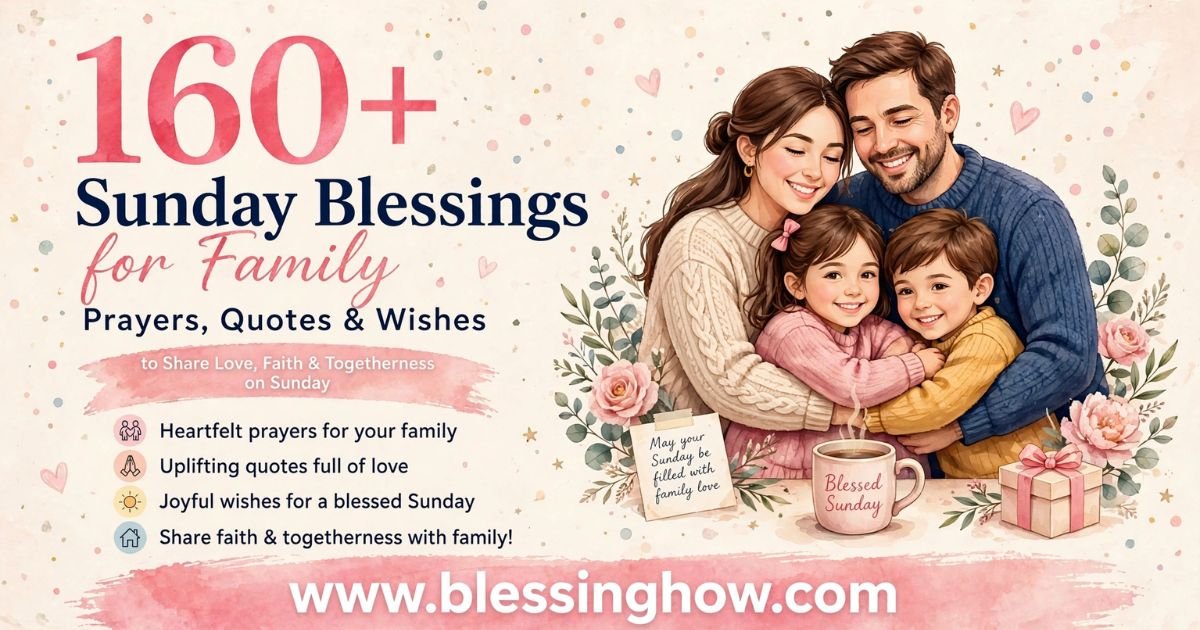 Sunday Blessings for Family