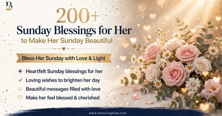 Sunday Blessings for Her