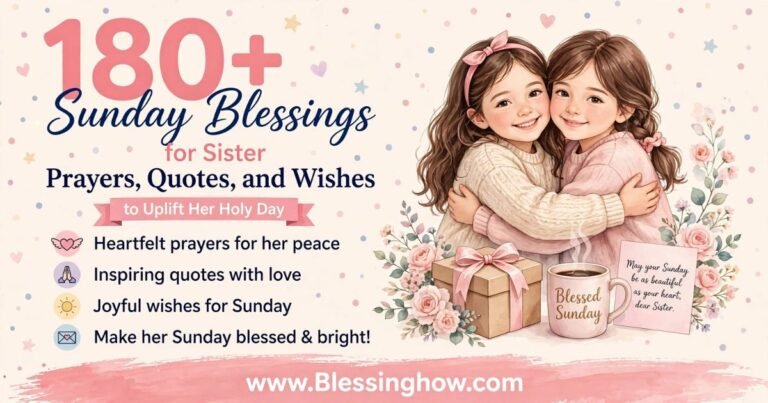 Sunday Blessings for Sister