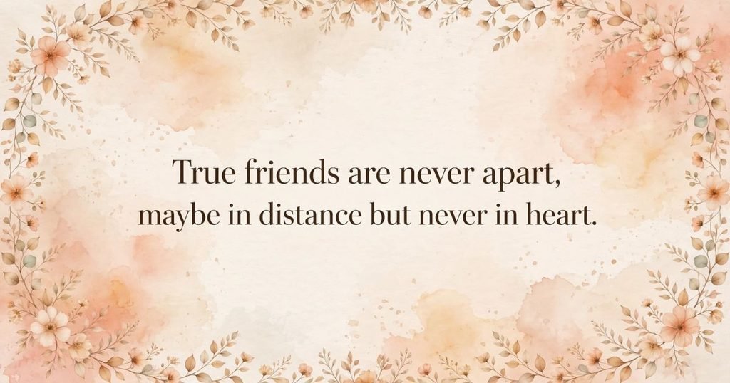 True Friendship Quotes
