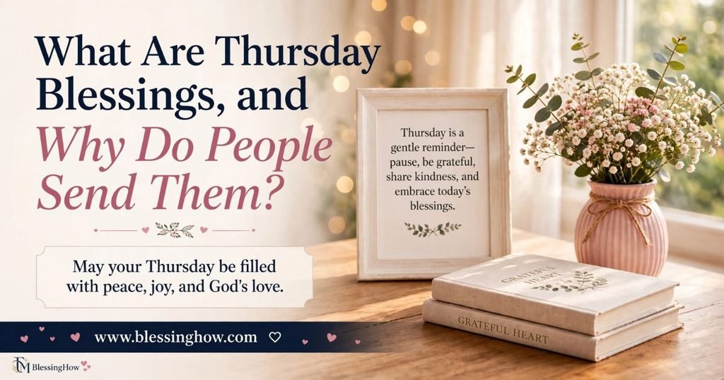 What Are Thursday Blessings, and Why Do People Send Them?