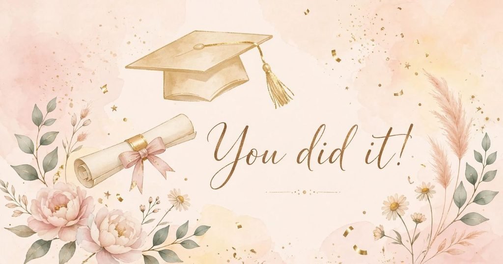 What Makes a Graduation Message Feel Sweet, Not Generic