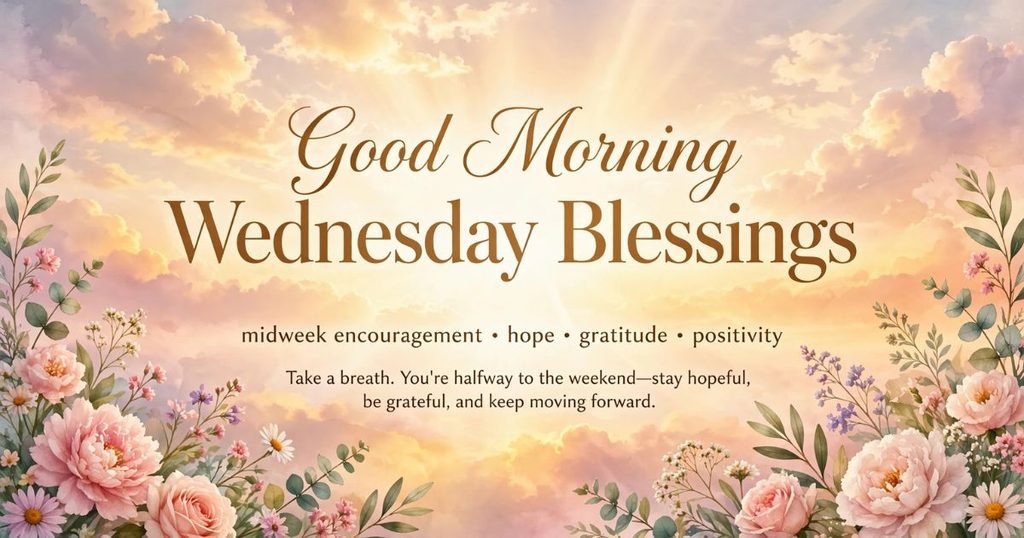 Why Good Morning Wednesday Blessings Matter