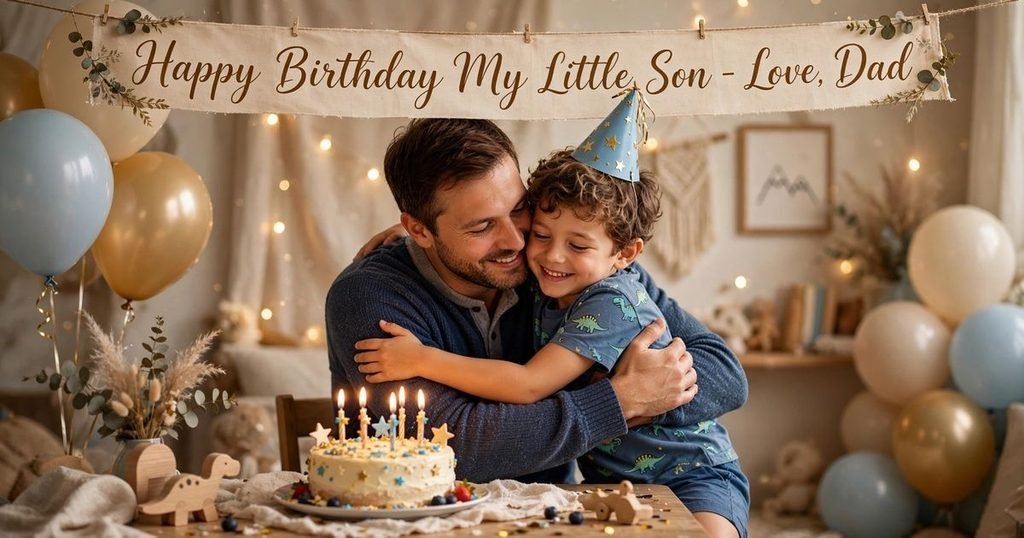 Birthday Wishes for Little Son From Dad