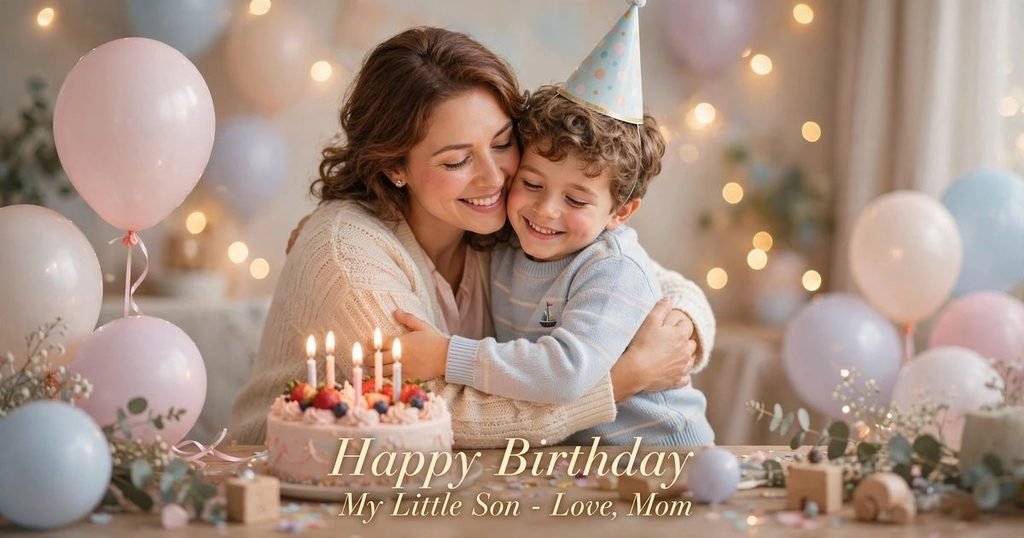 Birthday Wishes for Little Son From Mom