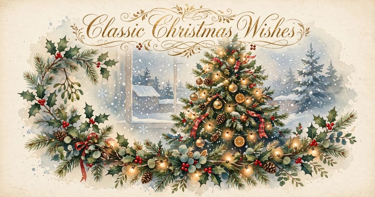 Classic Christmas Wishes