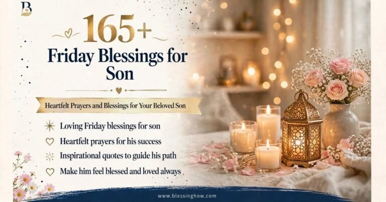 Friday Blessings for Son