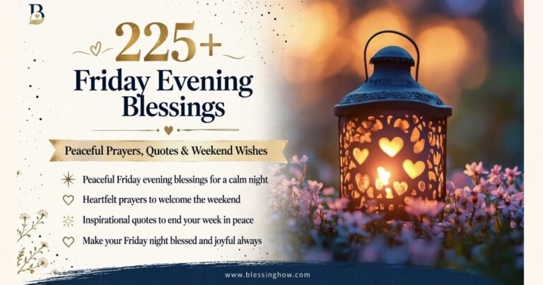 Friday Evening Blessings