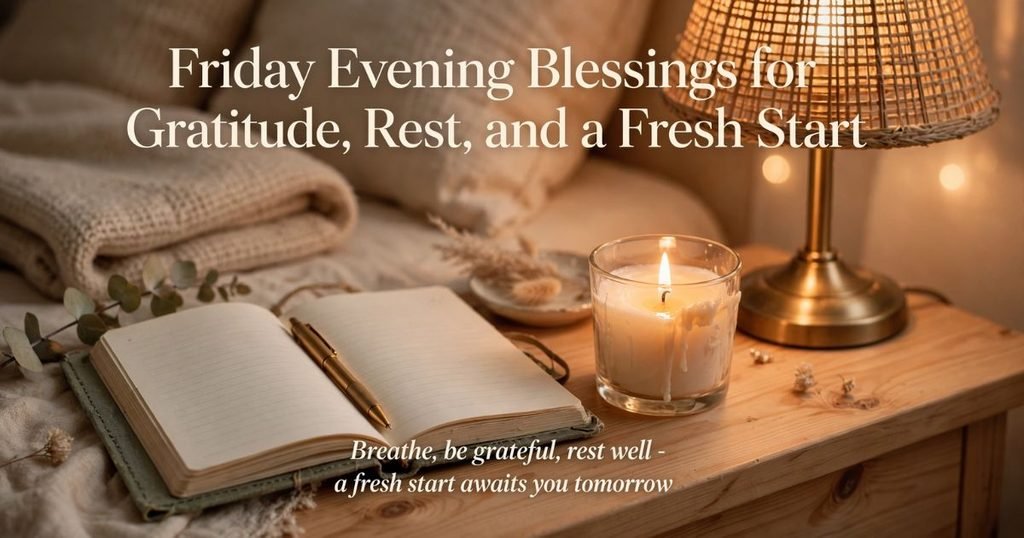 Friday Evening Blessings for Gratitude, Rest, and a Fresh Start