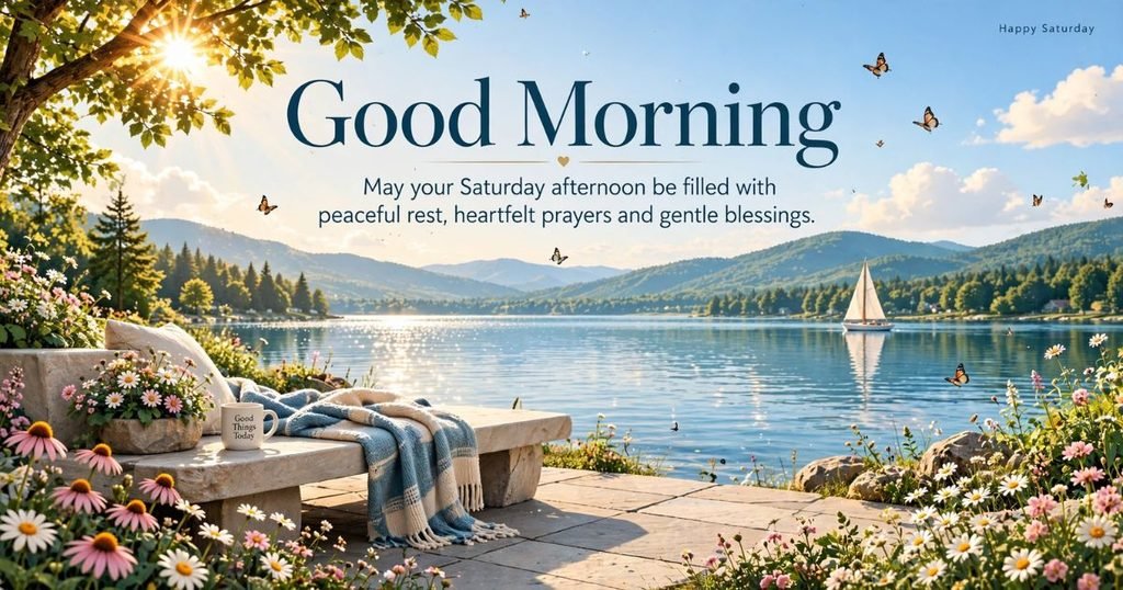Happy Saturday Afternoon Blessings and Prayers for Rest 