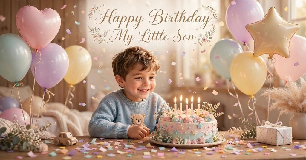 Heartfelt Birthday Wishes for Little Son