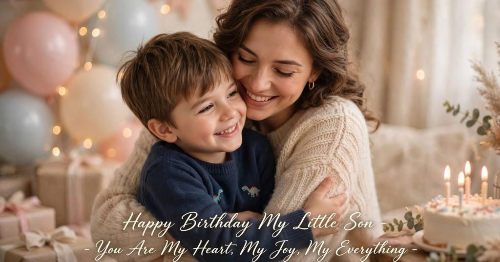 How Do I Wish My Little Son a Happy Birthday Emotionally?