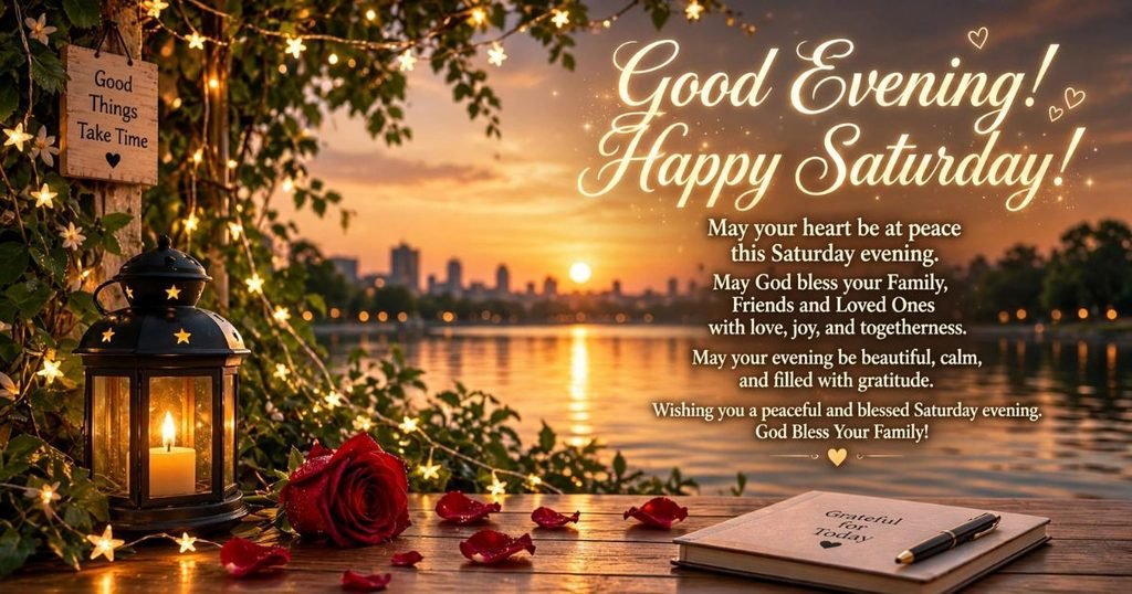 Saturday Evening Blessings for Family, Friends and Loved Ones