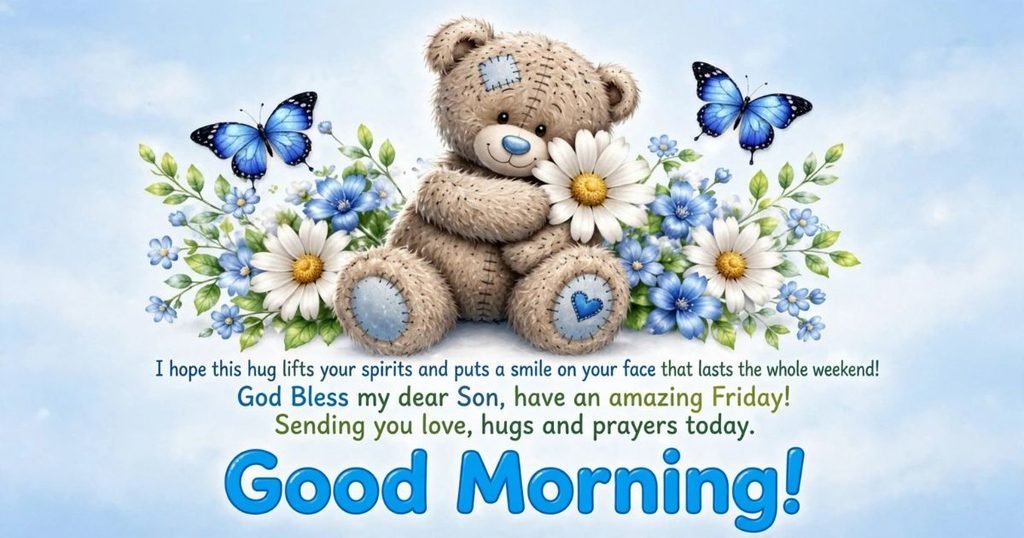 Short Friday Blessings for Son 