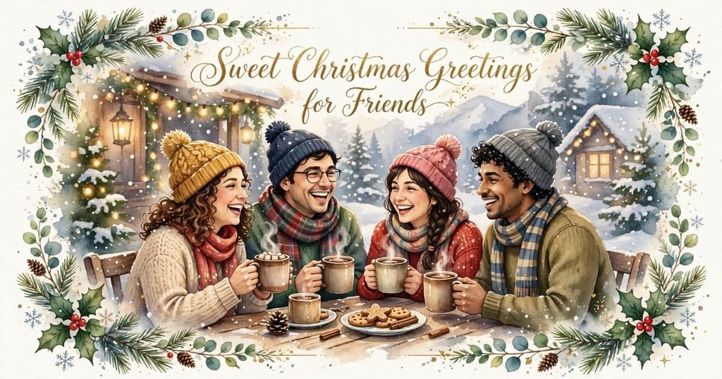 Sweet Christmas Greetings for Friends