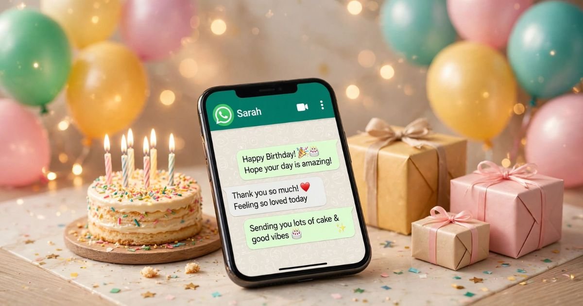 WhatsApp Birthday Messages