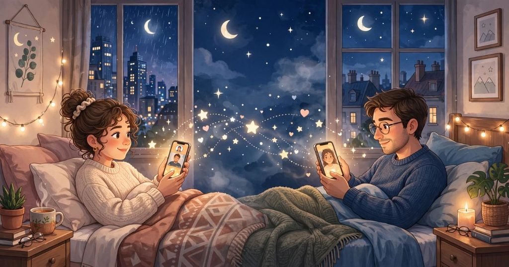 Why Good Night Messages Matter in a Long-Distance Relationship